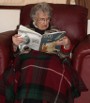 Grandma Enjoying The British Medical Journal